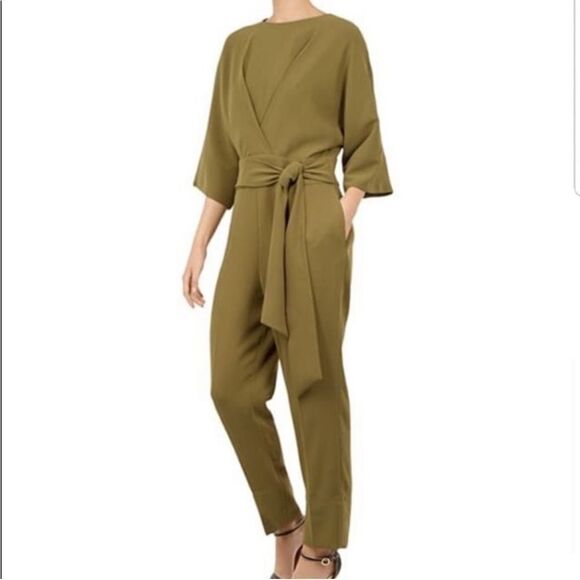 NWT Ted Baker Hemla Kimono-Sleeve Jumpsuit Ted 4/US 10